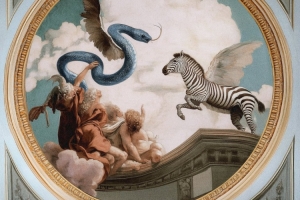 国米晒对阵乌迪内斯海报：蓝色巨蛇vs斑马⚔️